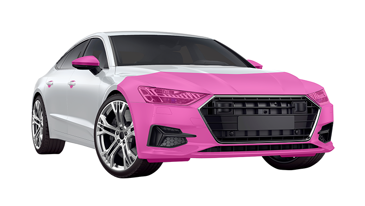 Bumper Paint Protection Film Example