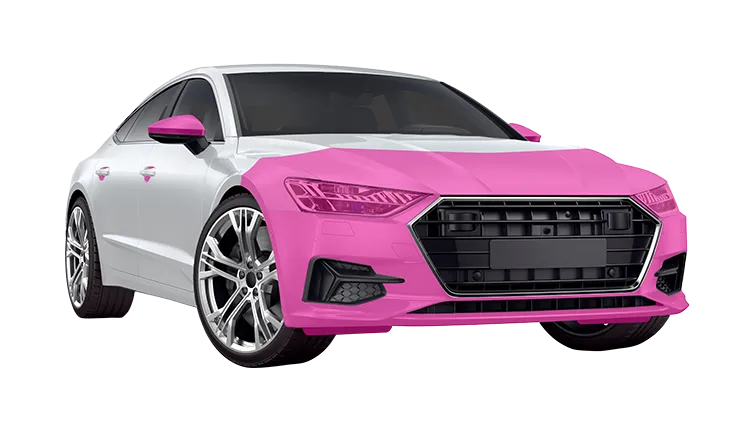 Bumper Paint Protection Film Example